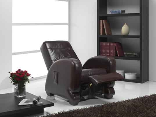 poltrona relax rilassante nera